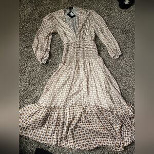 Floral Maxi Dress Maje